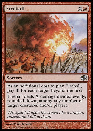 Fireball (Duel Decks: Jace vs Chandra) Near Mint Japanese