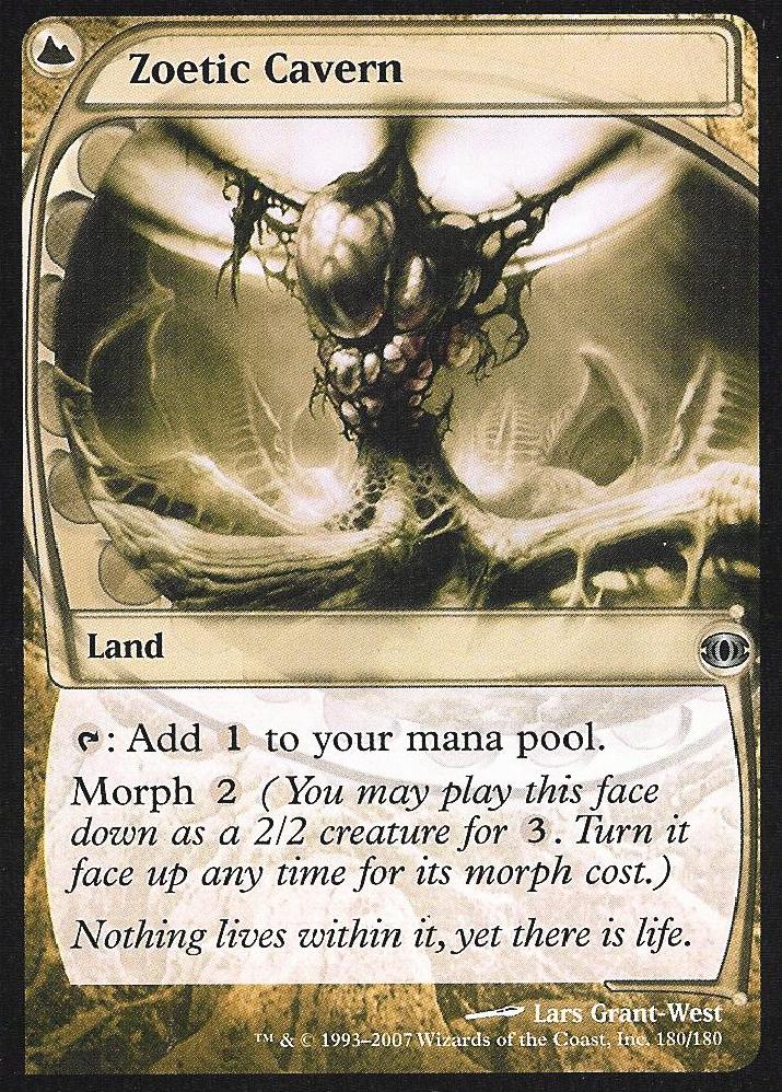 Zoetic Cavern (Futuresight) Near Mint Chinese