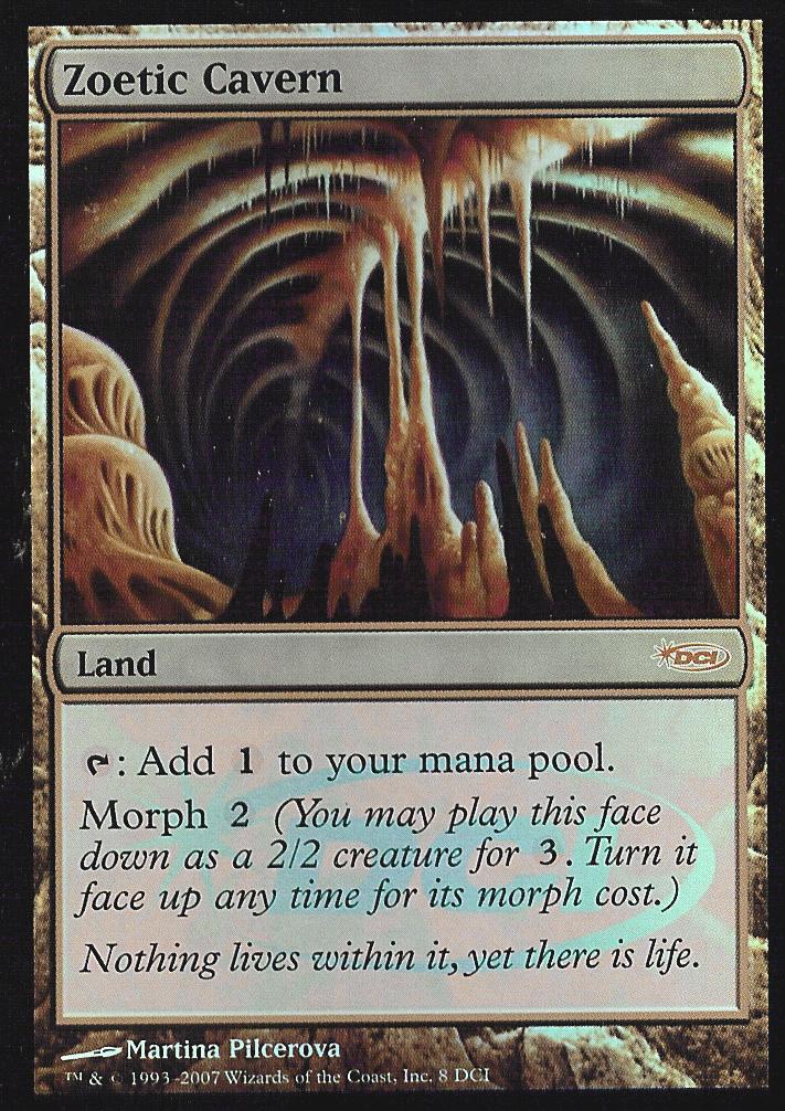 Zoetic Cavern (DCI) (Promotional Cards) Near Mint Foil