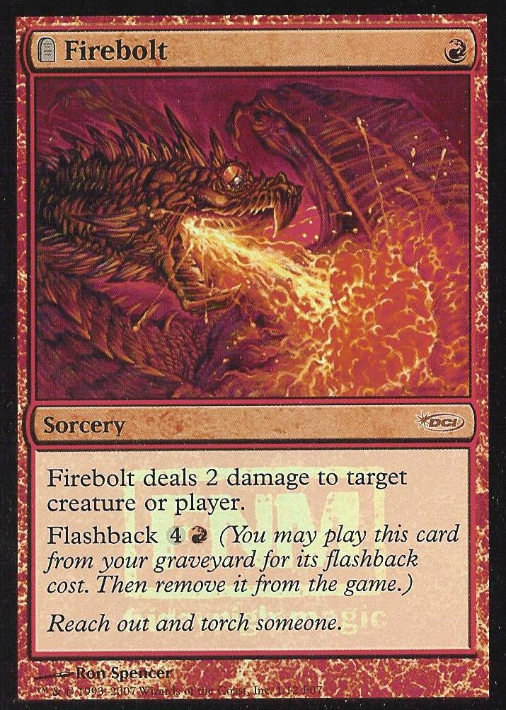 Firebolt (FNM) (Promotional Cards) Near Mint