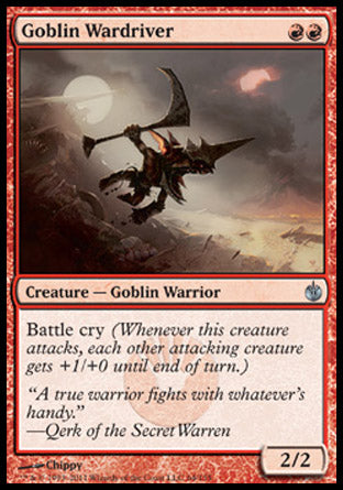 Goblin Wardriver (Mirrodin Besieged) Near Mint