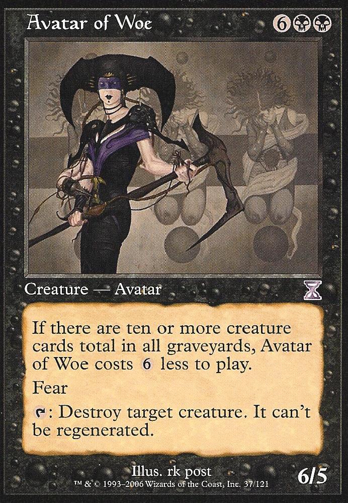 Avatar of Woe (Time Spiral Time Shifted) Light Play
