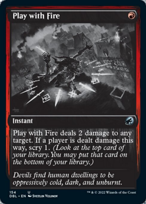 Play with Fire (Innistrad: Double Feature) Near Mint