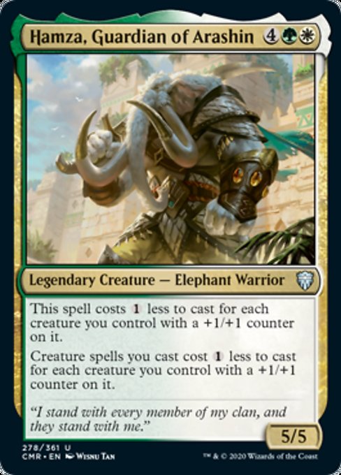 Hamza, Guardian of Arashin (Commander Legends) Near Mint Foil