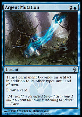 Argent Mutation (New Phyrexia) Near Mint