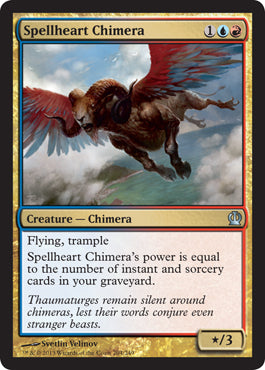 Spellheart Chimera (Theros) Near Mint Foil