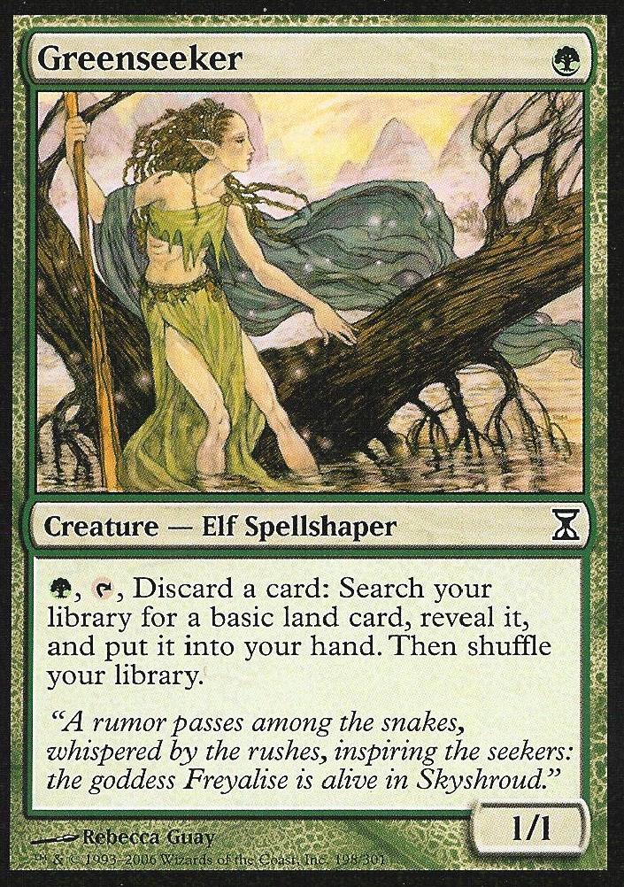 Greenseeker (Time Spiral) Near Mint Spanish