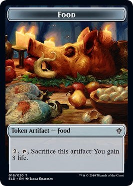 Food Token (18) (Throne of Eldraine) Near Mint