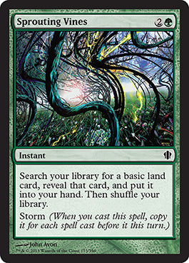 Sprouting Vines (Commander 2013 Edition) Near Mint