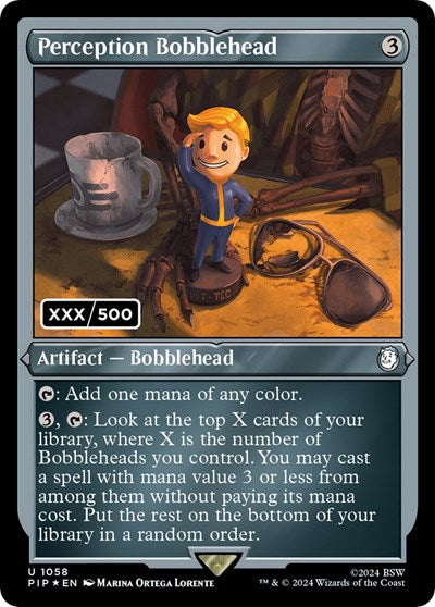 Perception Bobblehead (Serial Numbered) (Universes Beyond: Fallout) Near Mint