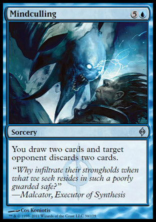Mindculling (New Phyrexia) Near Mint Foil