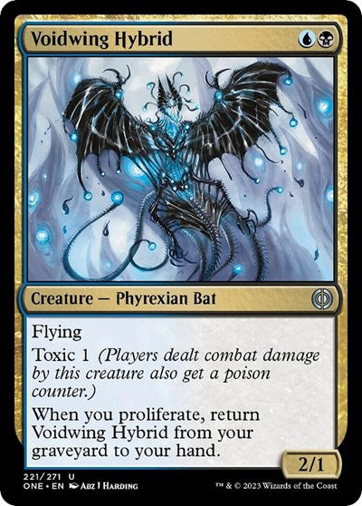 Voidwing Hybrid (Phyrexia: All Will Be One) Near Mint Foil
