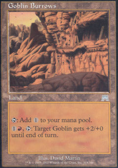 Goblin Burrows (Onslaught) Near Mint