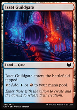 Izzet Guildgate (Commander 2015) Near Mint
