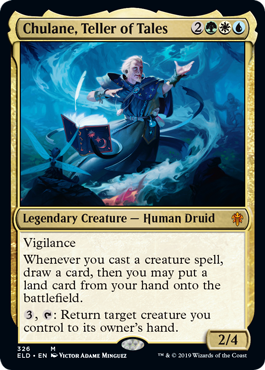 Chulane, Teller of Tales (Throne of Eldraine) Near Mint