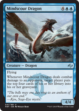 Mindscour Dragon (Fate Reforged) Near Mint