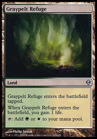 Graypelt Refuge (Zendikar) Near Mint