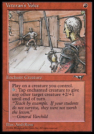 Veteran's Voice (2) (Alliances) Near Mint Spanish
