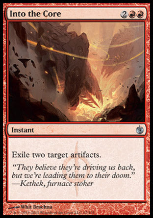 Into the Core (Mirrodin Besieged) Near Mint Foil