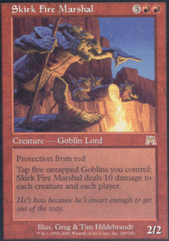 Skirk Fire Marshal (Onslaught) Near Mint Foil
