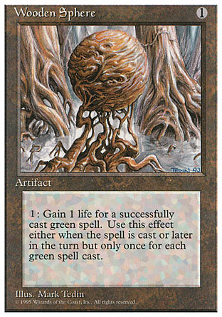 Wooden Sphere (4th Edition) Good