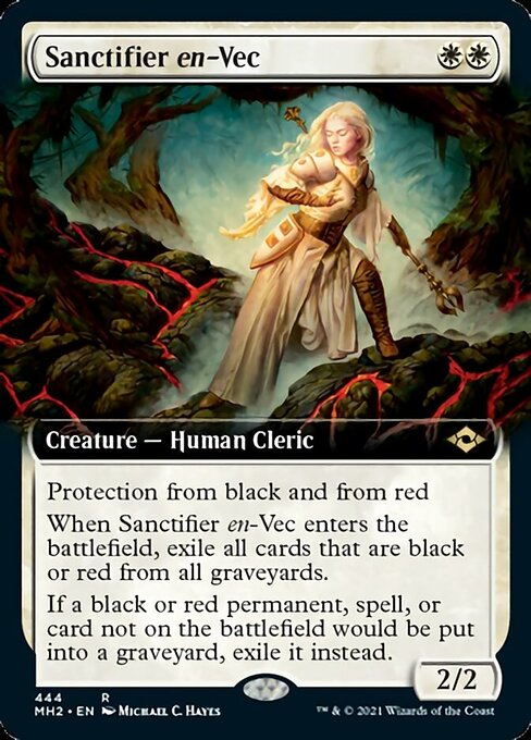 Sanctifier en-Vec (Extended Art) (Modern Horizons 2) Near Mint