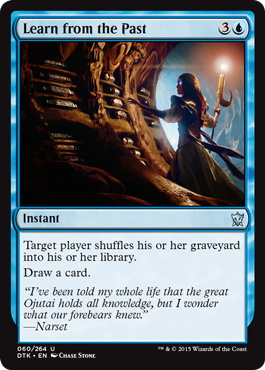 Learn from the Past (Dragons of Tarkir) Near Mint