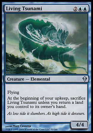 Living Tsunami (Zendikar) Near Mint Foil
