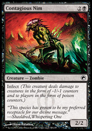 Contagious Nim (Scars of Mirrodin) Near Mint Foil