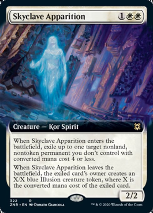 Skyclave Apparition (Extended Art) (Zendikar Rising) Near Mint