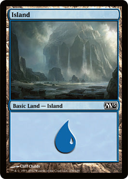 Island (236) (Magic 2013 Core Set) Near Mint Foil