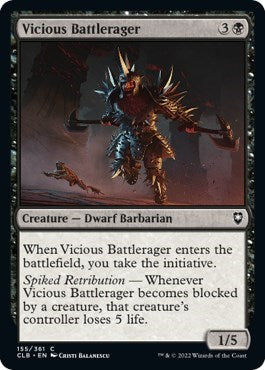 Vicious Battlerager (Commander Legends: Battle for Baldur's Gate) Near Mint
