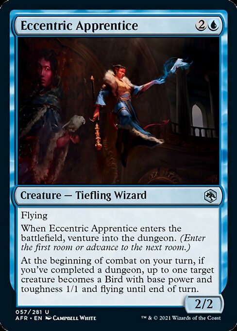 Eccentric Apprentice (Adventures in the Forgotten Realms) Near Mint Foil