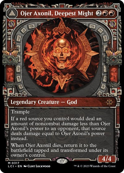 Ojer Axonil, Deepest Might (Showcase) (The Lost Caverns of Ixalan) Near Mint Foil