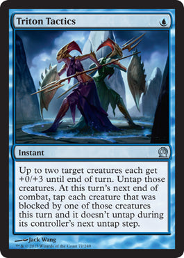 Triton Tactics (Theros) Near Mint Foil