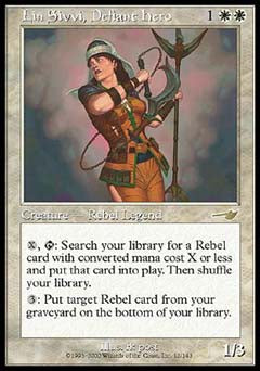 Lin Sivvi, Defiant Hero (Nemesis) Near Mint Foil