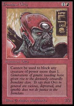 Ironclaw Orcs (Alpha) Light Play