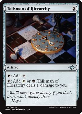 Talisman of Hierarchy (Modern Horizons) Near Mint