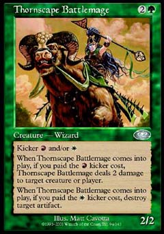 Thornscape Battlemage (Planeshift) Light Play Foil