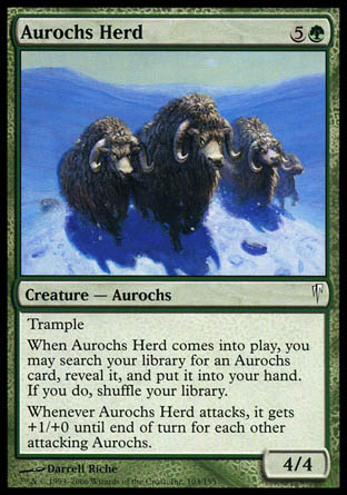 Aurochs Herd (Coldsnap) Near Mint