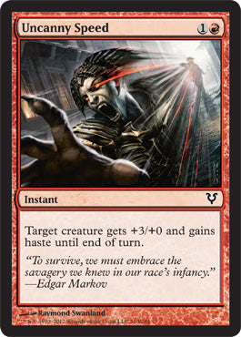 Uncanny Speed (Avacyn Restored) Near Mint Foil