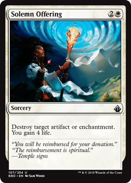 Solemn Offering (Battlebond) Near Mint