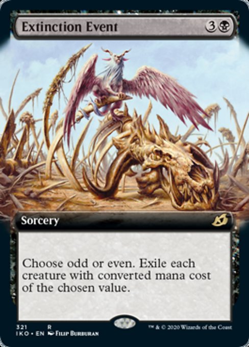 Extinction Event (Extended Art) (Ikoria: Lair of Behemoths) Near Mint Foil