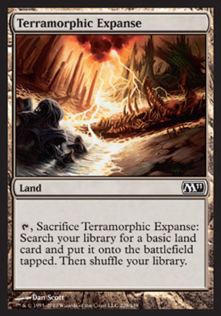 Terramorphic Expanse (Magic 2011 Core Set) Near Mint