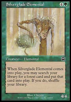 Silverglade Elemental (Mercadian Masques) Near Mint