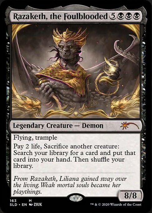 Razaketh, the Foulblooded (Secret Lair) Near Mint