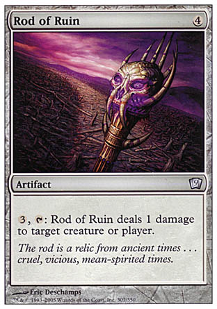 Rod of Ruin (9th Edition) Near Mint Foil