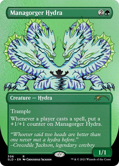 Managorger Hydra (Foil Etched) (Secret Lair) Near Mint