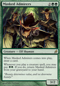 Masked Admirers (Lorwyn) Near Mint Foil