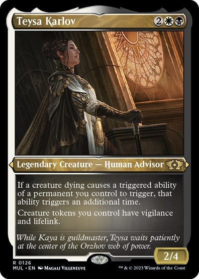 Teysa Karlov (Foil Etched) (March of the Machine: Multiverse Legends) Near Mint